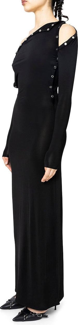 Y-project SNAP OFF LONG SLEEVE DRESS BLACK Divers