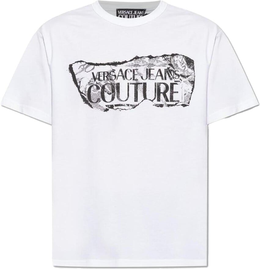 Versace Jeans Couture T-shirts And Polos White Neutraal