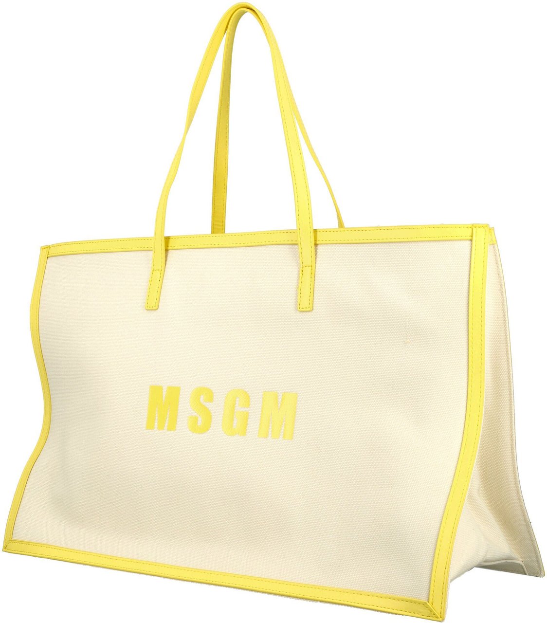 MSGM SHOPPING BAG Beige