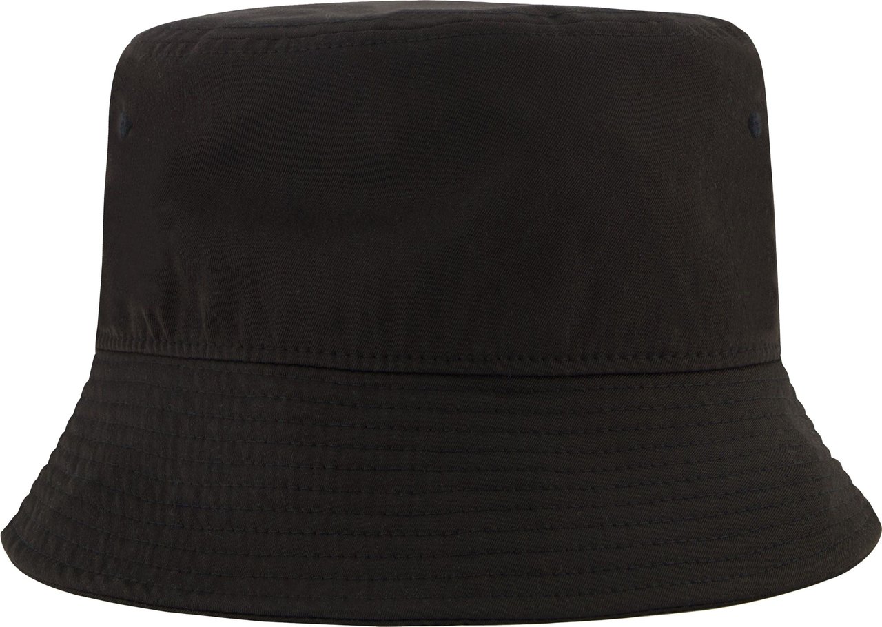 FLÂNEUR Signature Bucket Hat Black Zwart