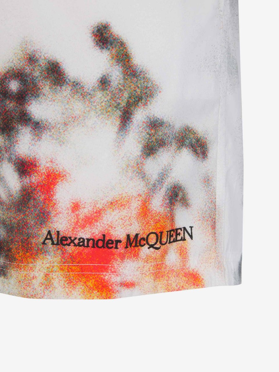 Alexander McQueen Embroidered Technical Swimsuit Wit