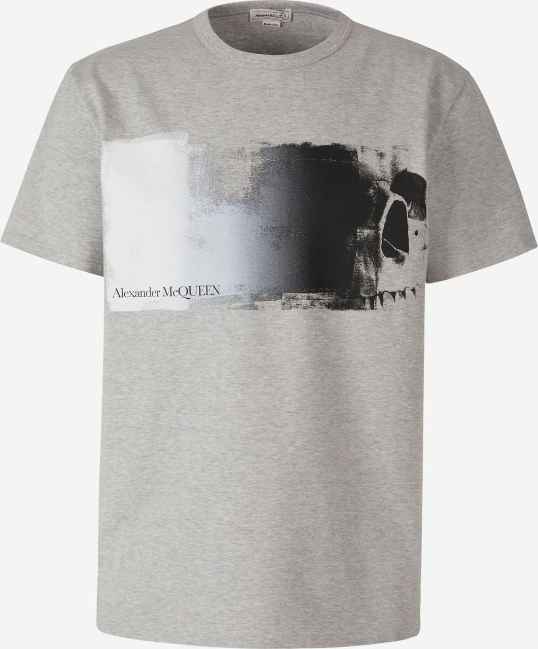 Alexander McQueen Skull Graphic T-Shirt Grijs