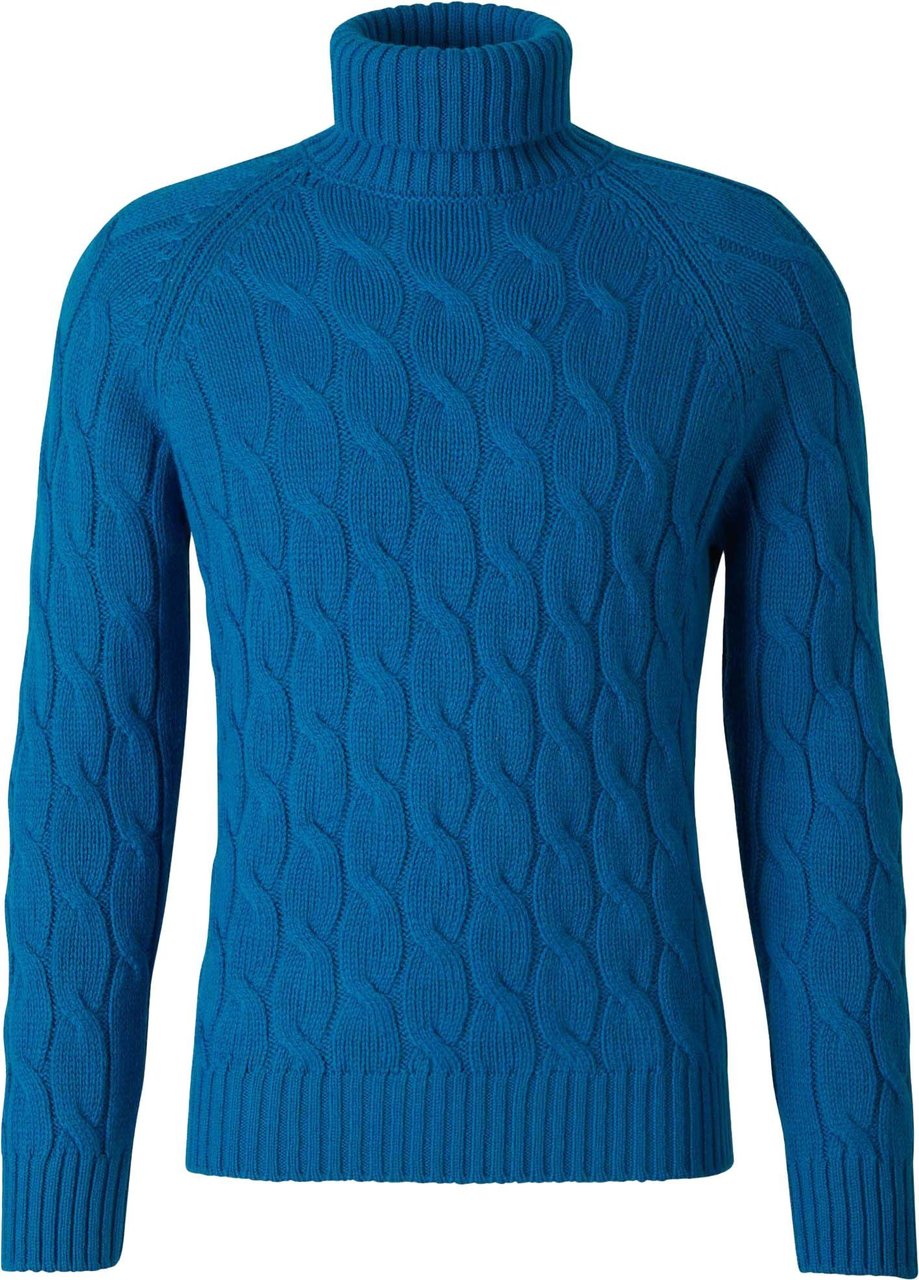 Gran Sasso Wool Braided Sweater Divers