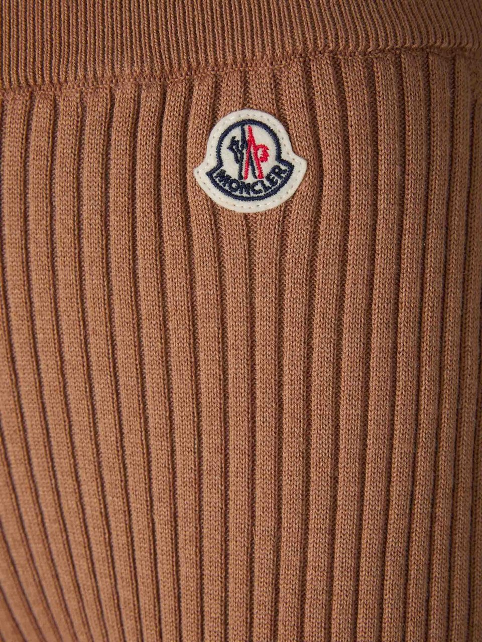 Moncler Wool Knit Joggers Bruin