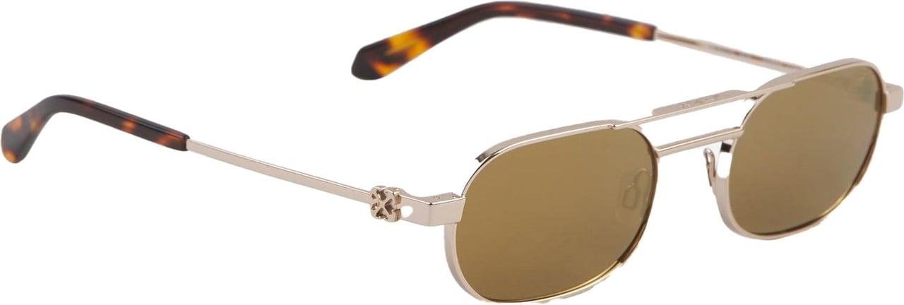 OFF-WHITE Vaiden Oval Sunglasses Goud