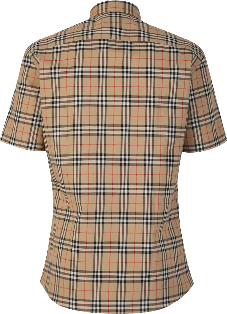 Burberry Checkered Shirt Bruin