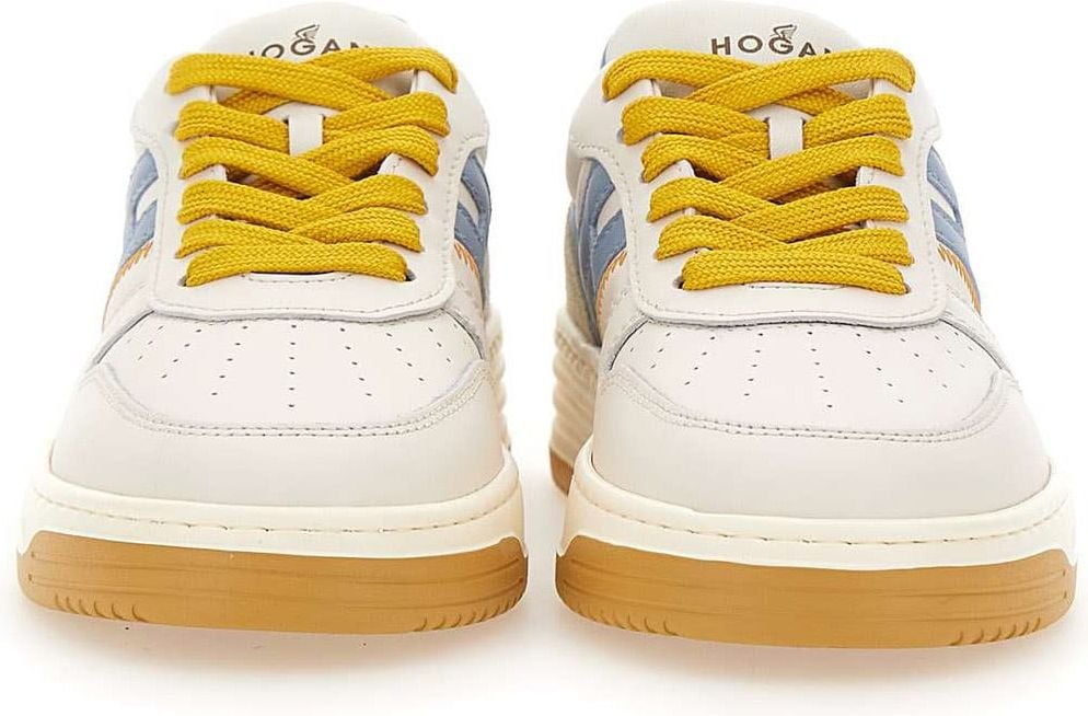 HOGAN Dames H630 Sneaker Wit/Blauw Wit