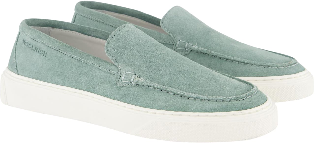 Woolrich Dames Lip On Loafer Groen Groen