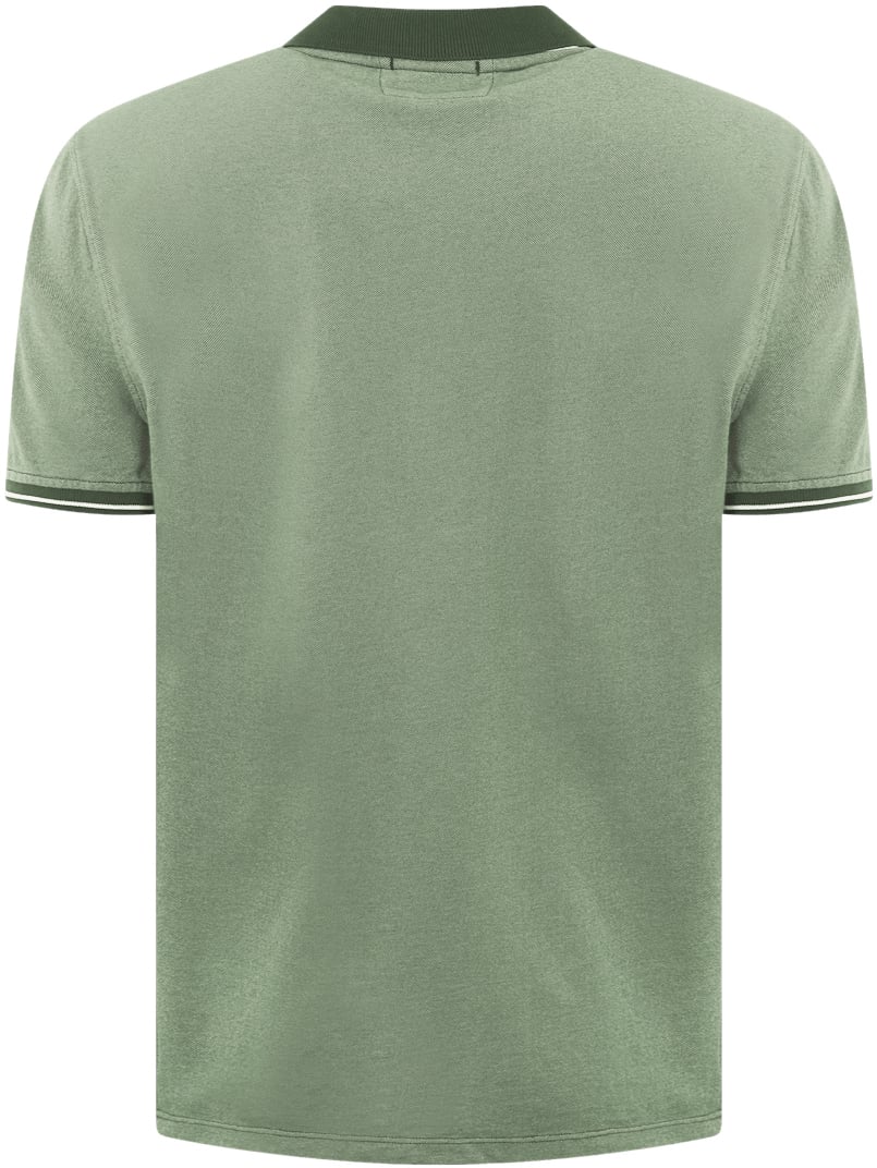 CP Company Heren Logopatch Polo Groen Groen