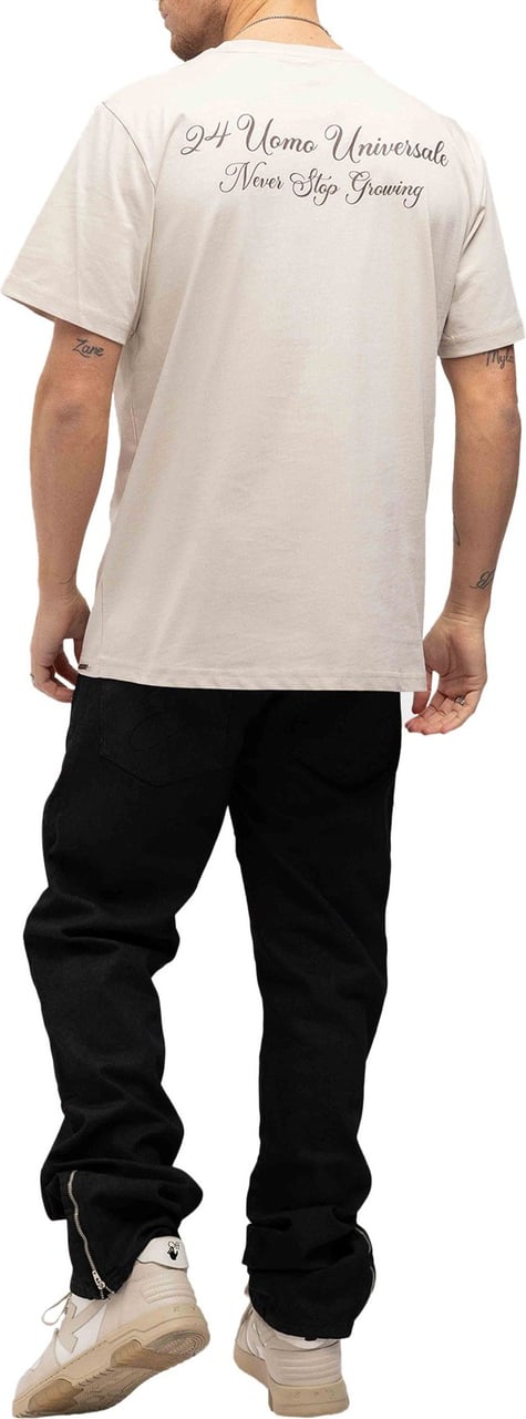 24 Uomo Universale 2.0 T-shirt Beige Beige