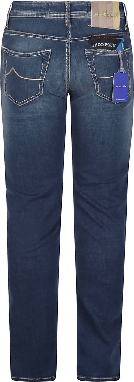 Jacob Cohen 5 Pockets Jeans Super Slim Fit Nick Slim Blue Blauw