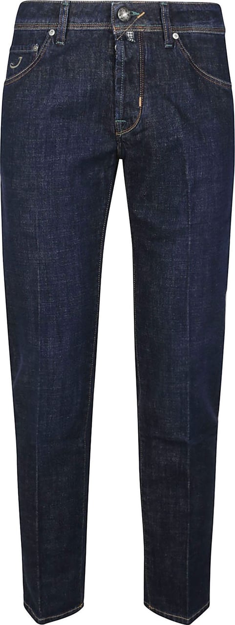 Jacob Cohen 5 Pockets Jeans Slim Carrot Scott Blue Blauw