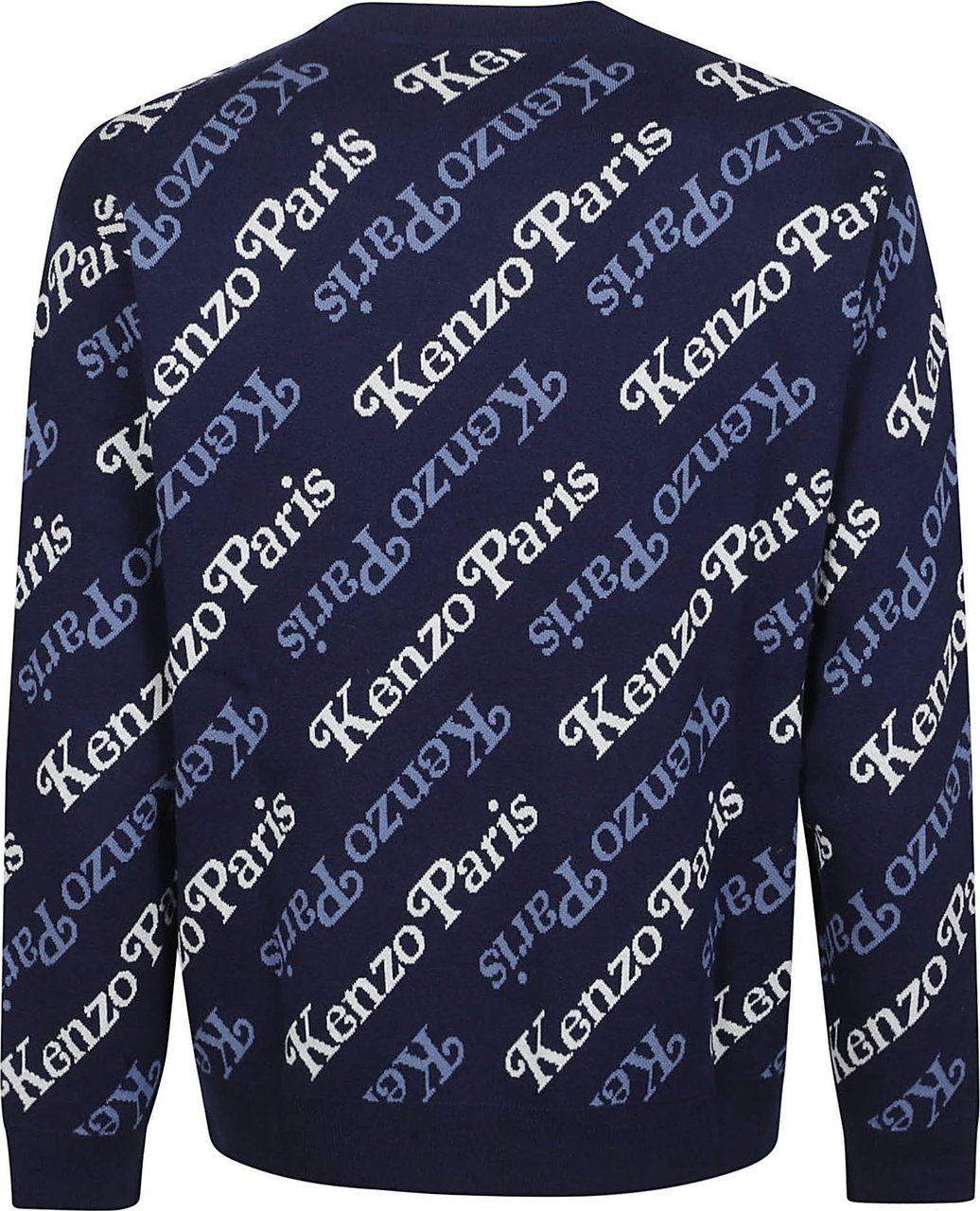 Kenzo Kenzo By Verdy Sweater Blue Blauw