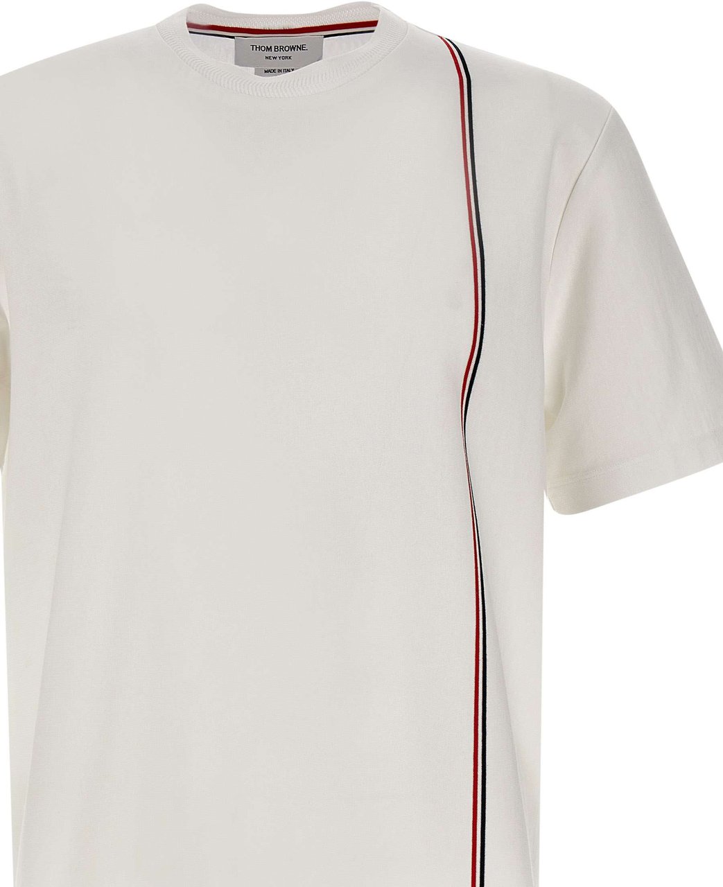 Thom Browne T-shirts And Polos White Wit