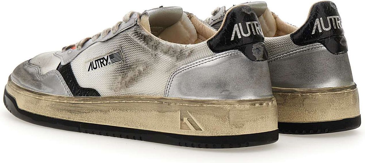 Autry Sneakers Silver Zilver