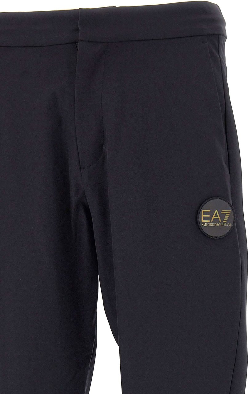 EA7 Trousers Black Zwart