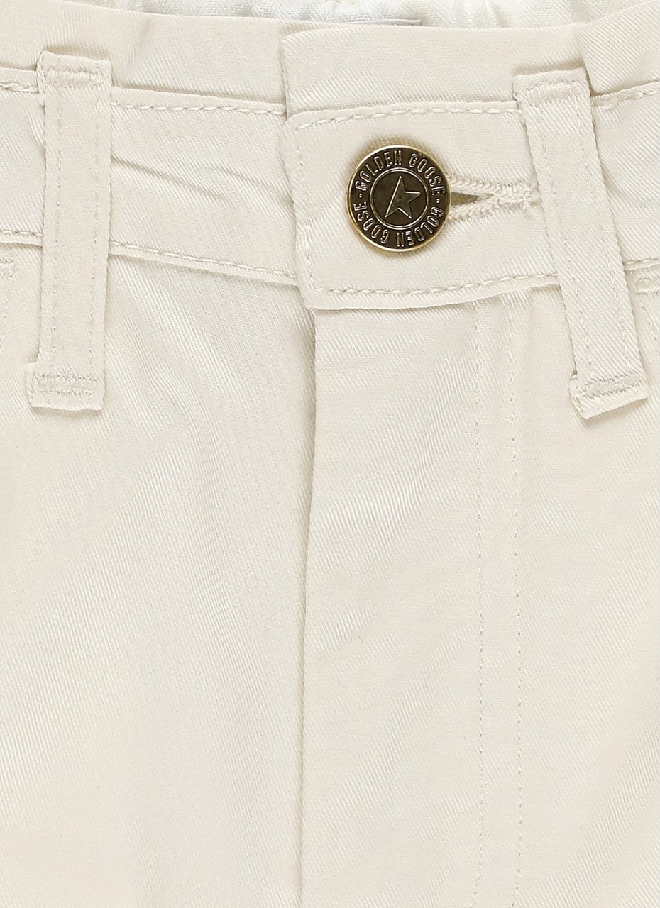 Golden Goose Jeans Ivory Ivory Neutraal