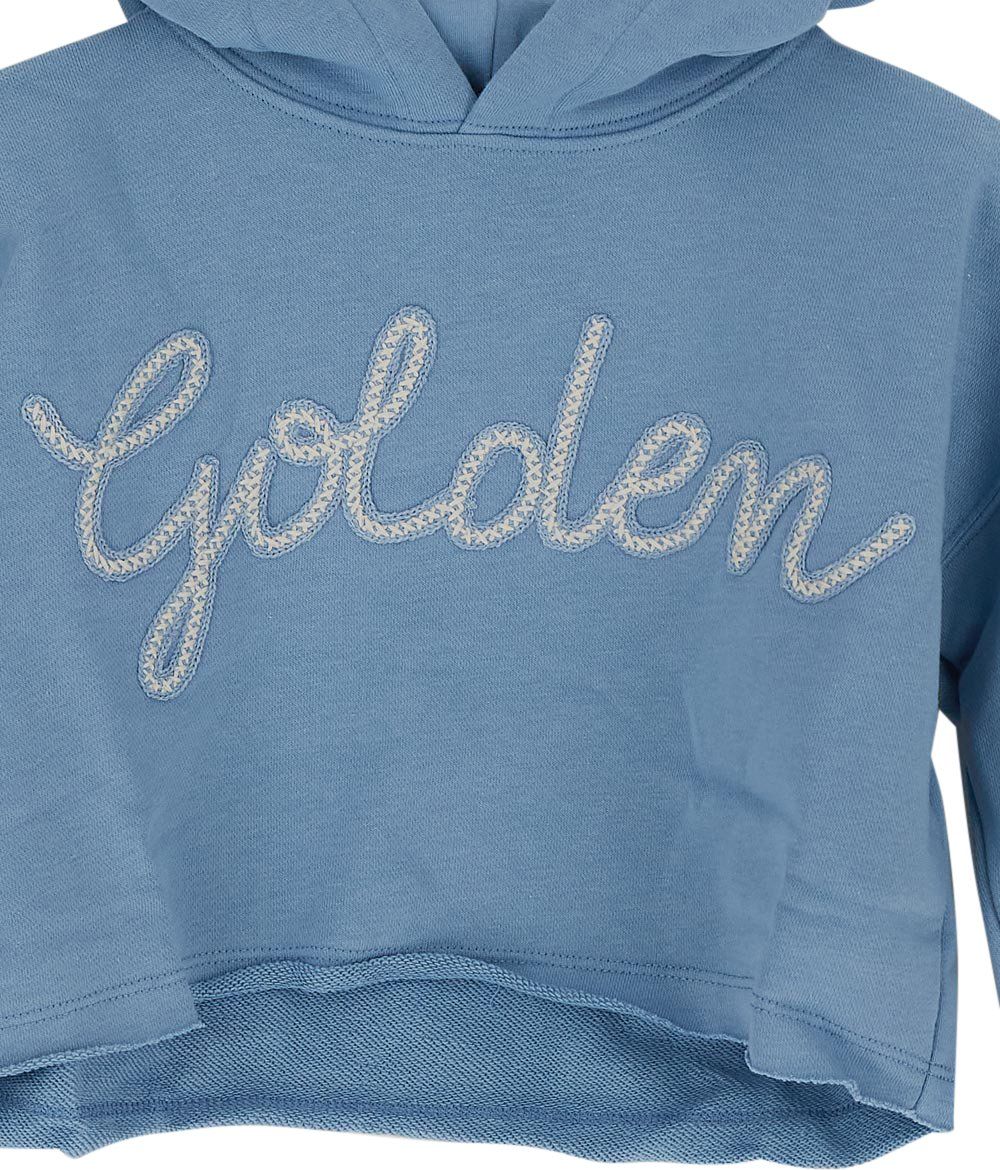 Golden Goose Cotton Sweatshirt Blauw