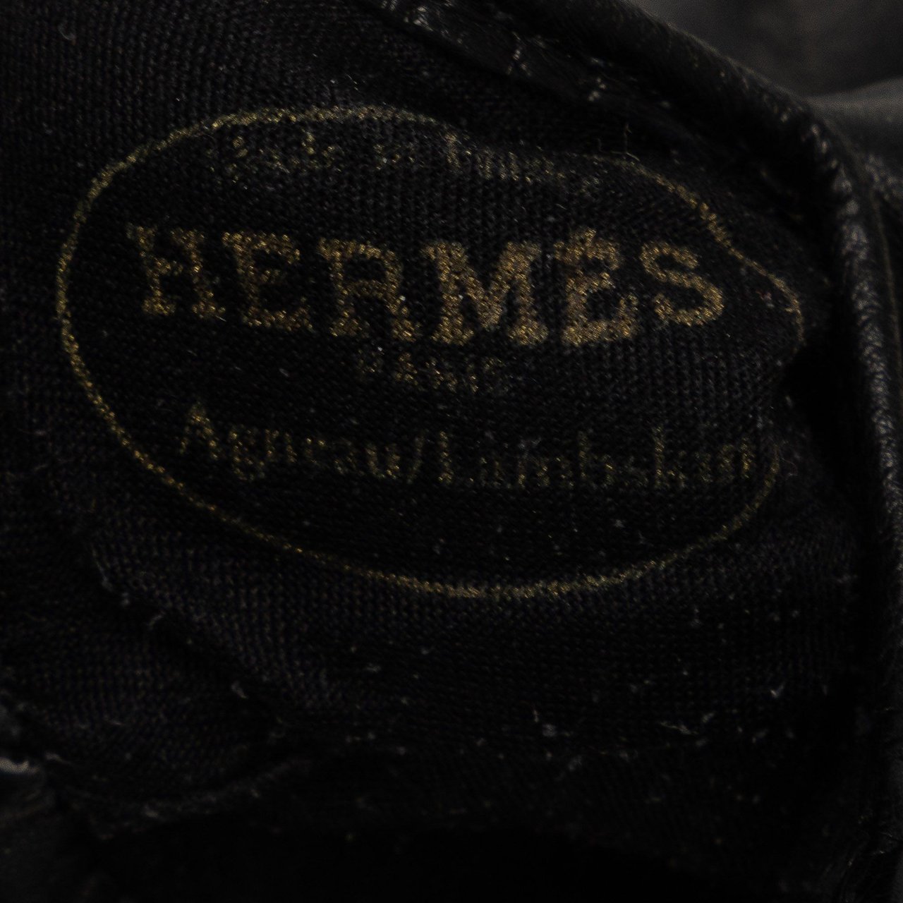 Hermès Soya Cadena Gloves Zwart