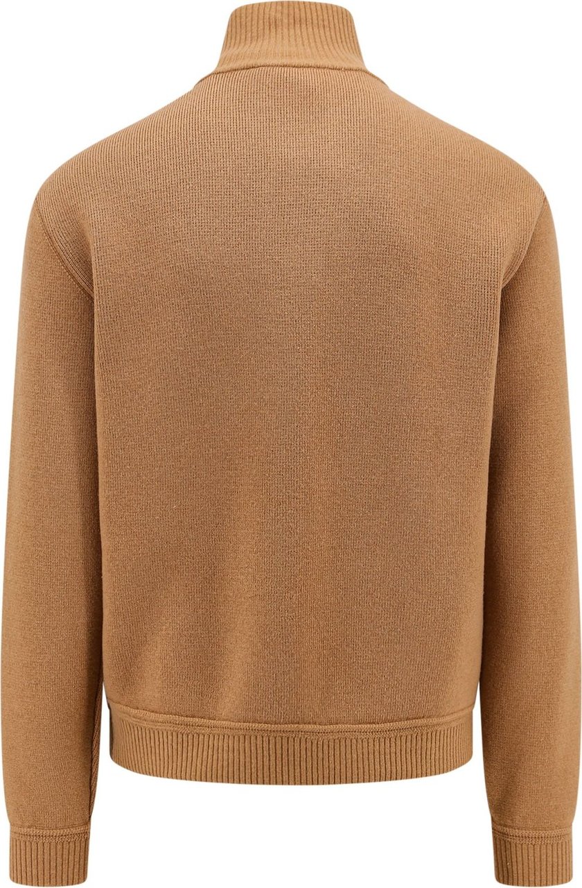 Gucci Suede and wool jacket with Web detail Beige