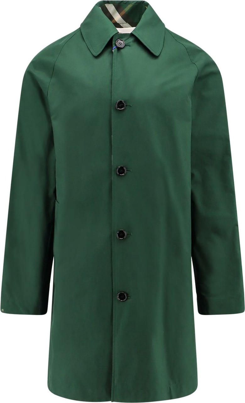 Burberry Reversible cotton trench Groen