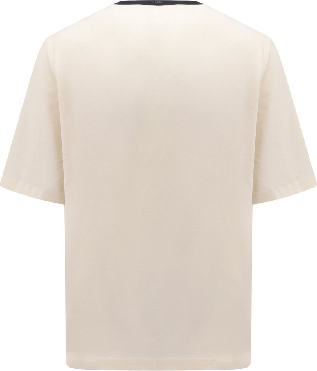 Fendi Cotton t-shirt with FF print Wit