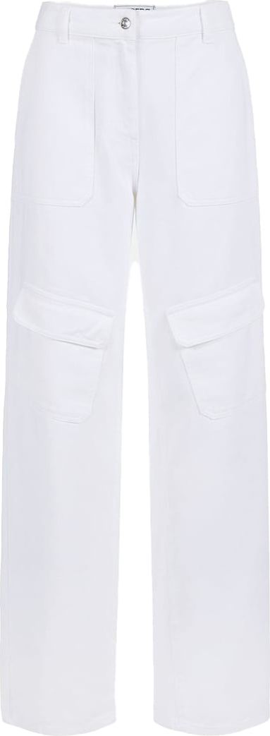 Iceberg Cargo trousers with embroidered label Wit