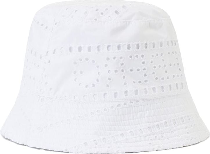 Iceberg Bucket hat with logo Wit