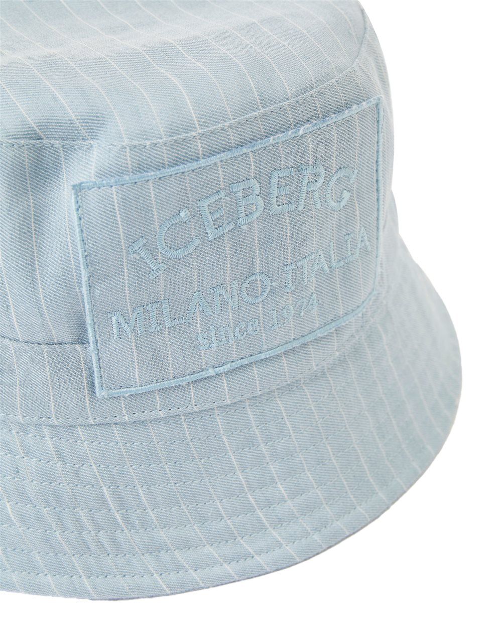 Iceberg Bucket hat with logo Blauw
