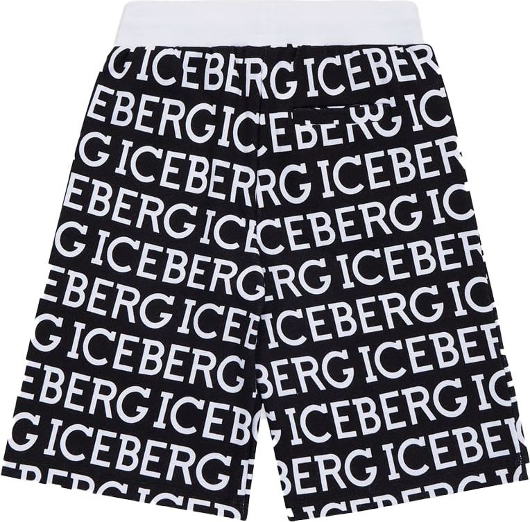 Iceberg Kids - Shorts with logo Zwart