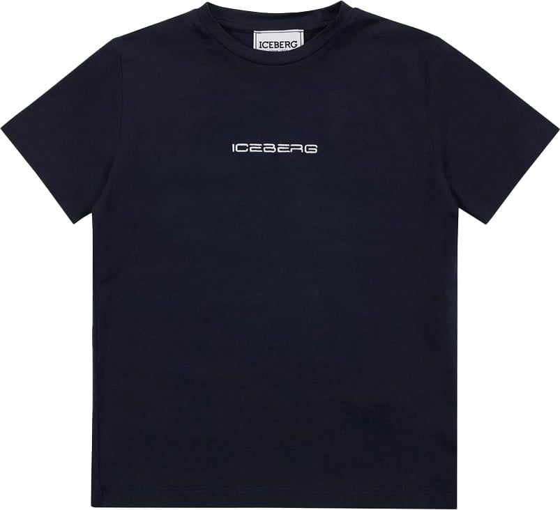 Iceberg Kids - T-shirt with logo Blauw