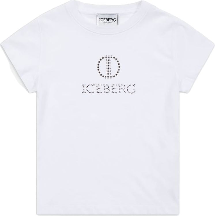Iceberg Kids - T-shirt with logo Wit
