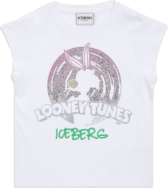 Iceberg Kids - T-shirt with logo Wit