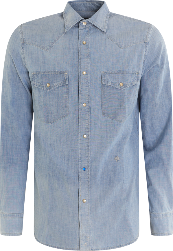 Jacob Cohen Heren Jacob Cohen Shirt Blauw