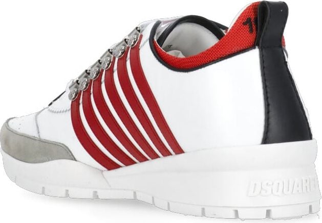 Dsquared2 Legendary White Red Sneaker White Wit