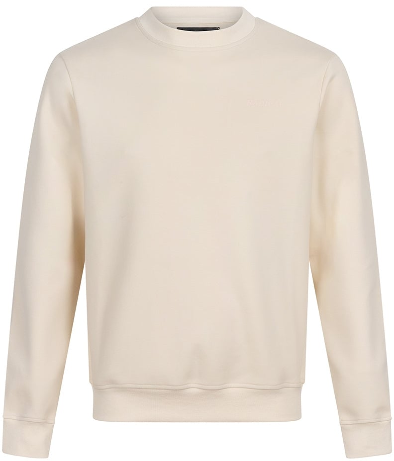 Radical Crewneck Gun flower Wit