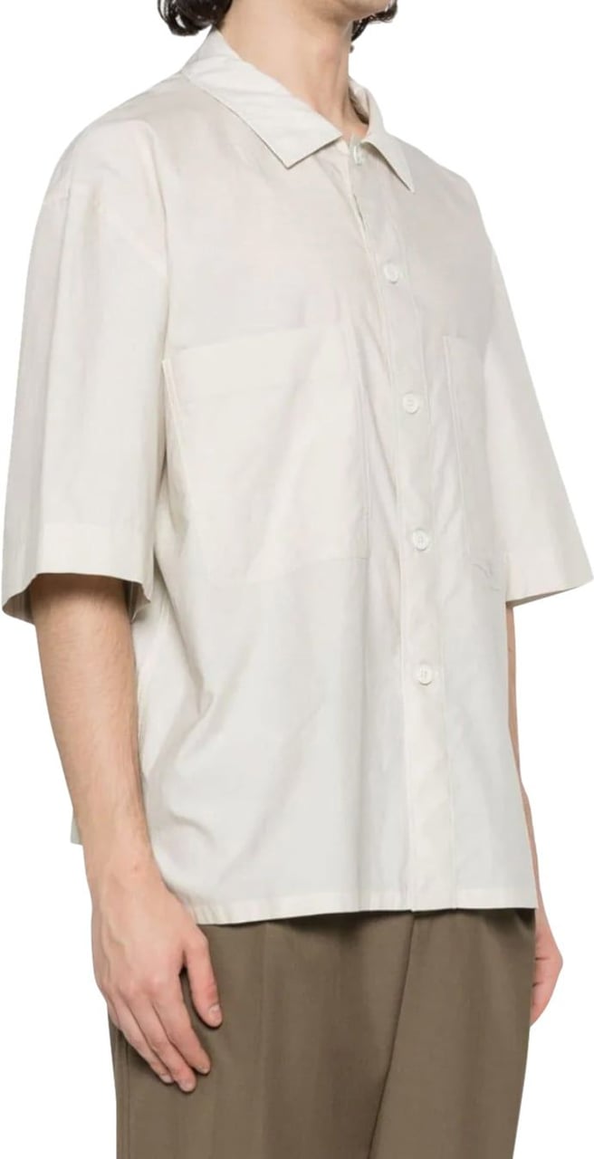 Lemaire Pyjama Shirt Pale Mastic Divers
