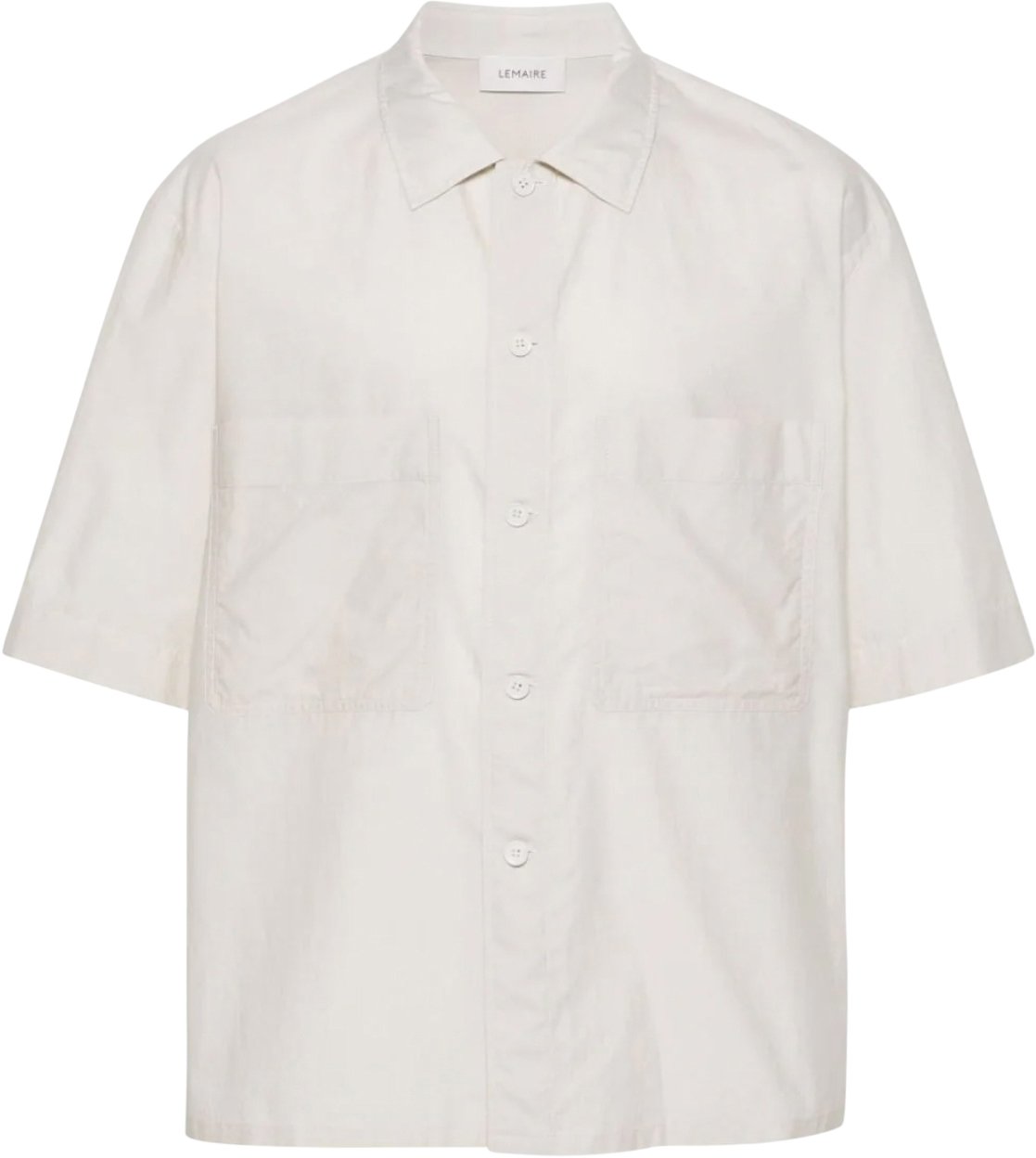 Lemaire Pyjama Shirt Pale Mastic Divers