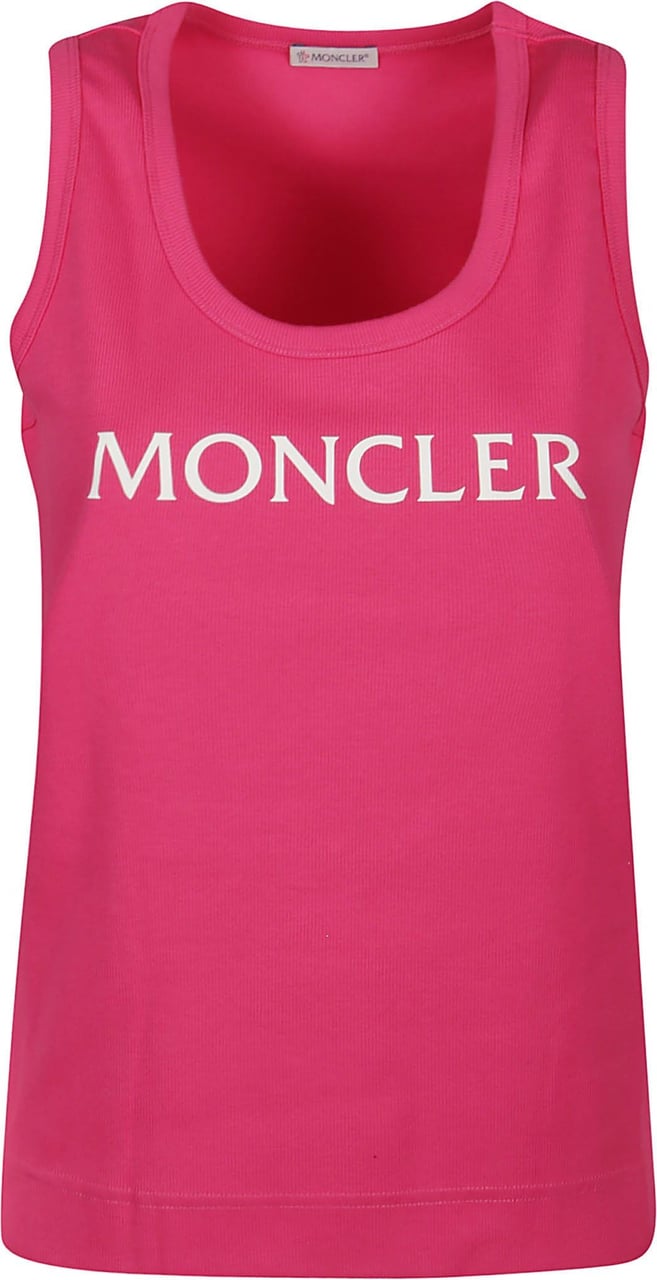 Moncler Tank Top Red Rood