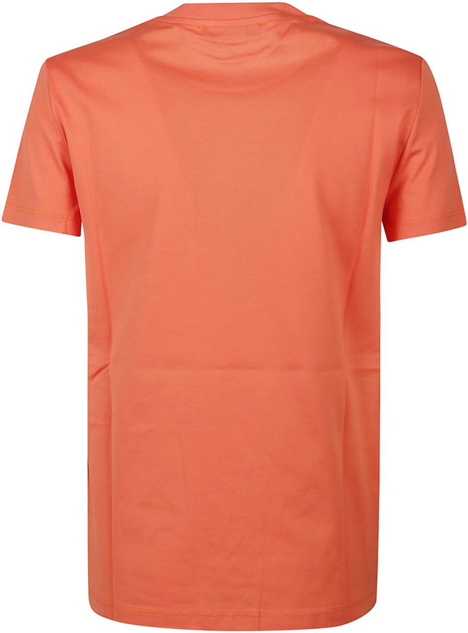 Max Mara Valido T-shirt Yellow & Orange Geel