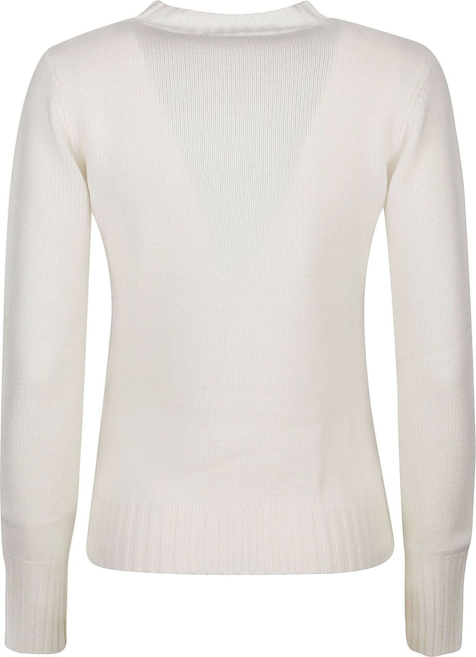 Max Mara Omelia Sweater White Wit