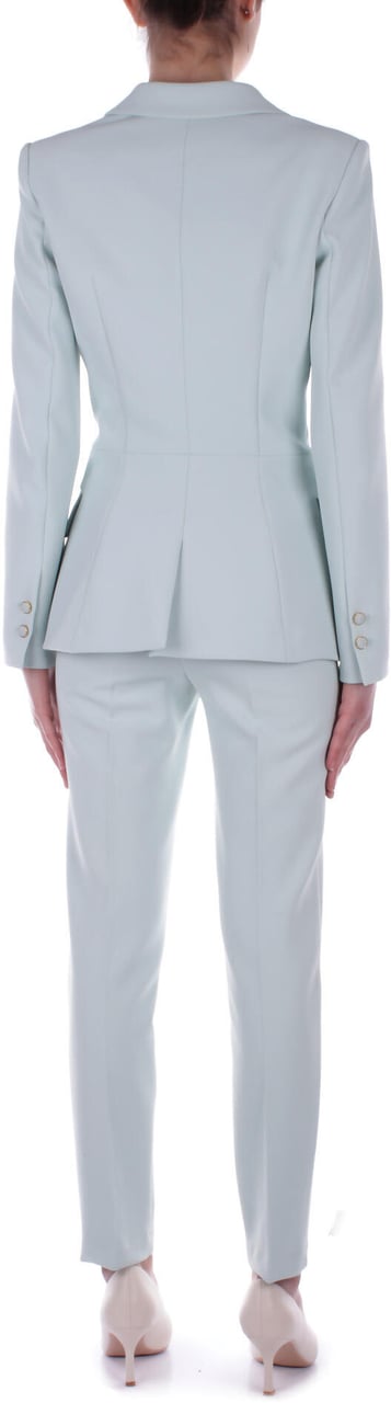 Elisabetta Franchi Trousers Acqua Blauw