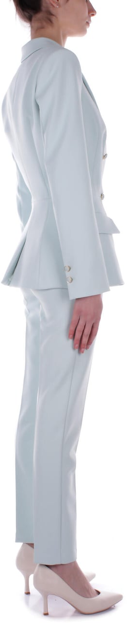 Elisabetta Franchi Trousers Acqua Blauw
