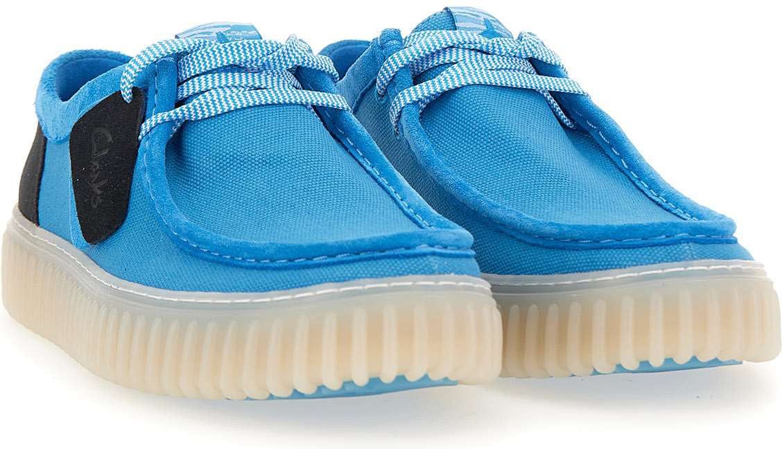 Clarks Original Sneakers Blue Blauw