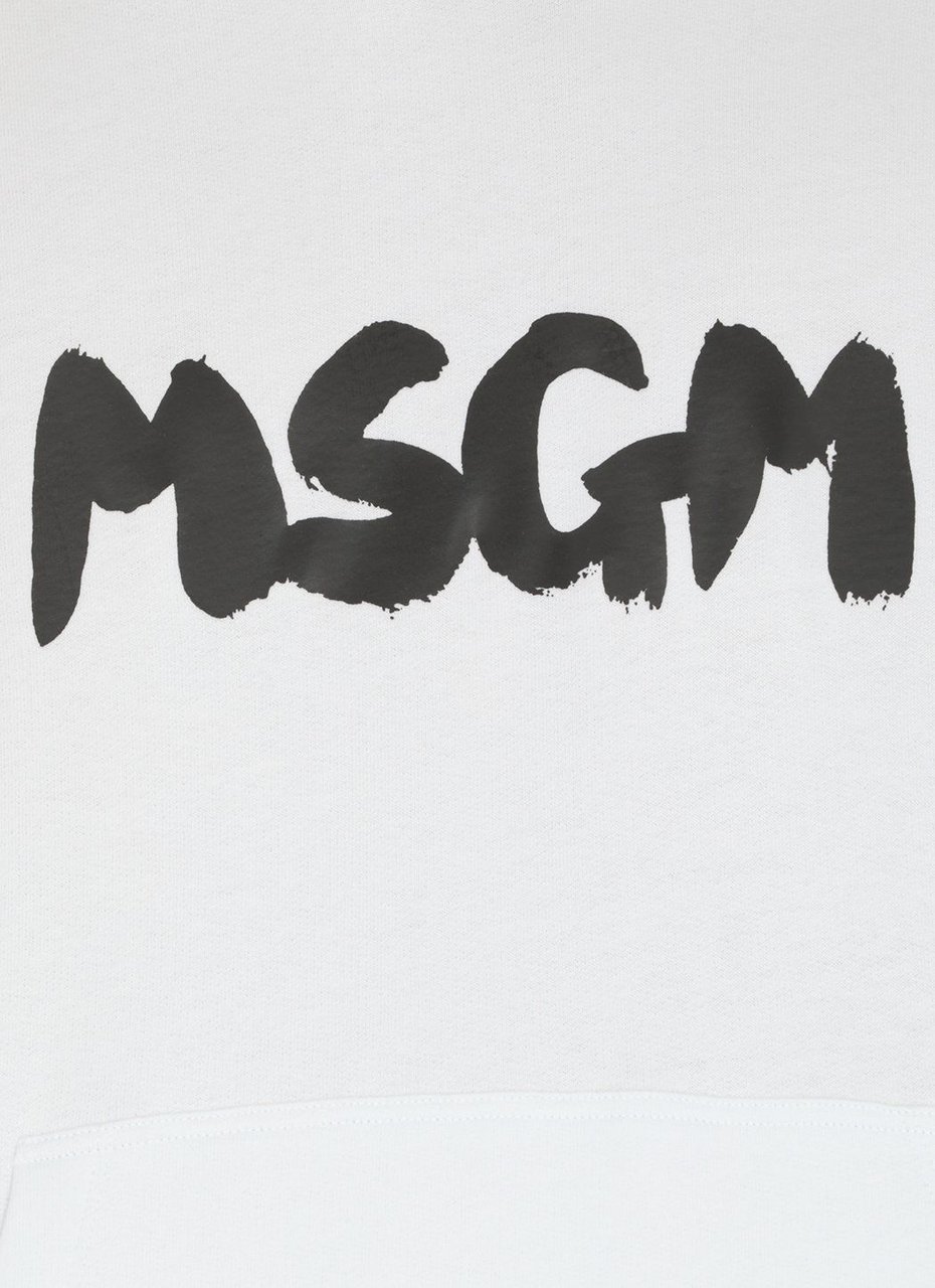 MSGM Sweaters White Neutraal