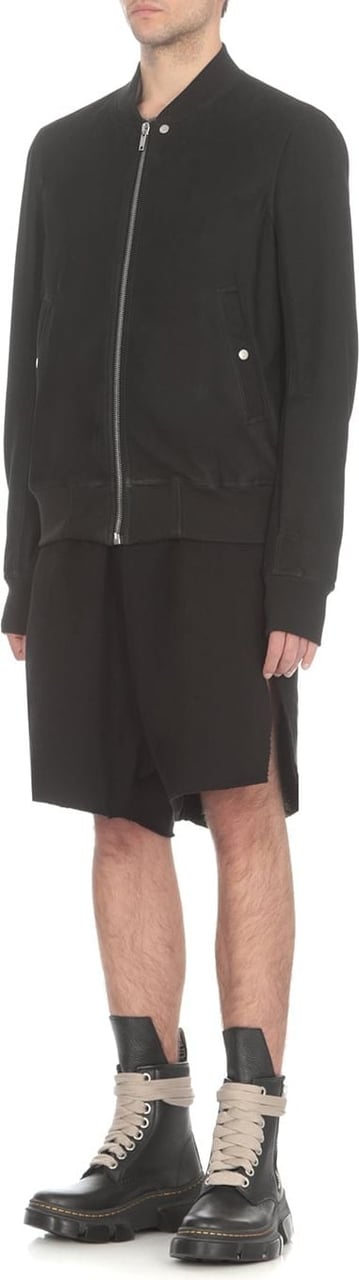 Rick Owens Coats Black Zwart