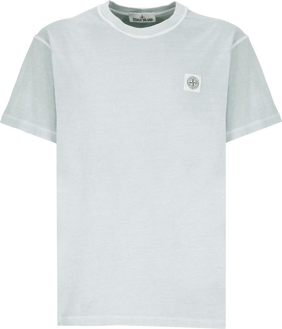 Stone Island T-shirts And Polos Light Light Blue Paars