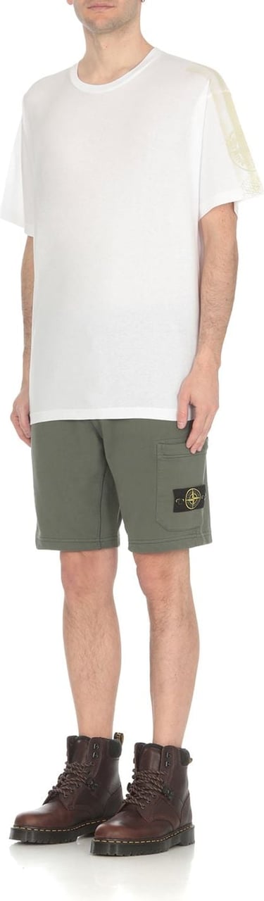 Stone Island T-shirts And Polos White Neutraal