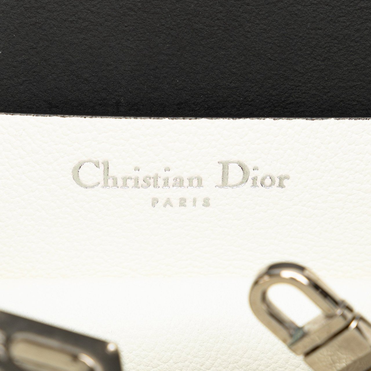 Dior Small Open Bar Tote Wit