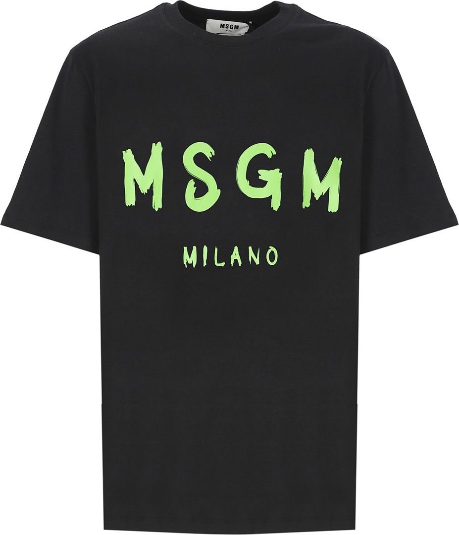 MSGM t-shirt black Zwart